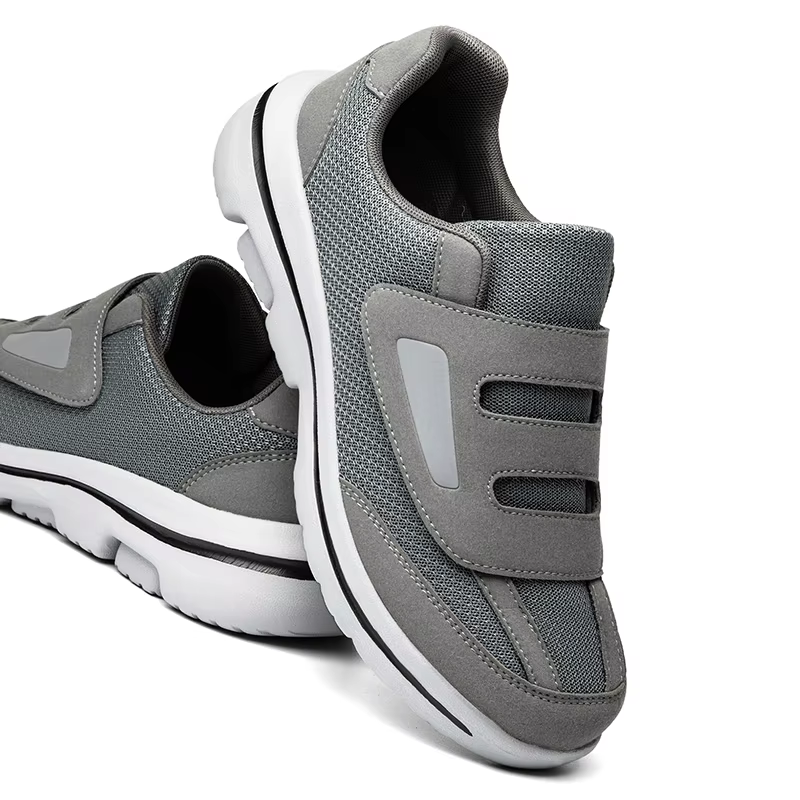Chaussures larges réglables pour diabétiques, orthopédiques, gros pieds gonflés, éversion du pouce,