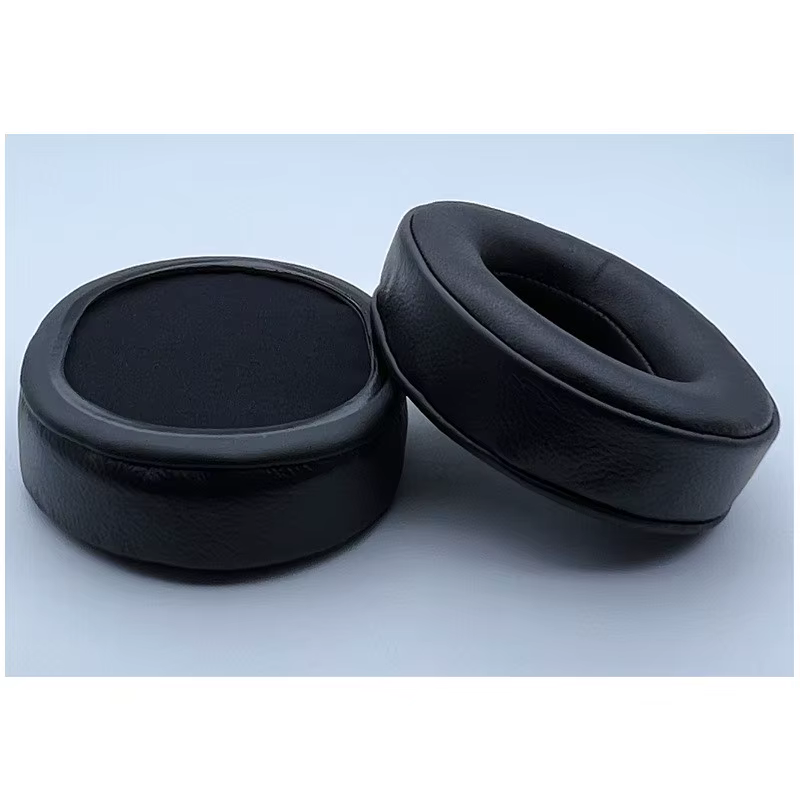 Coussinets d'oreille ovales en peau de mouton, 100x80mm, 110x90mm, 90x70mm, AKG, ATH, M50X, HyperX, 