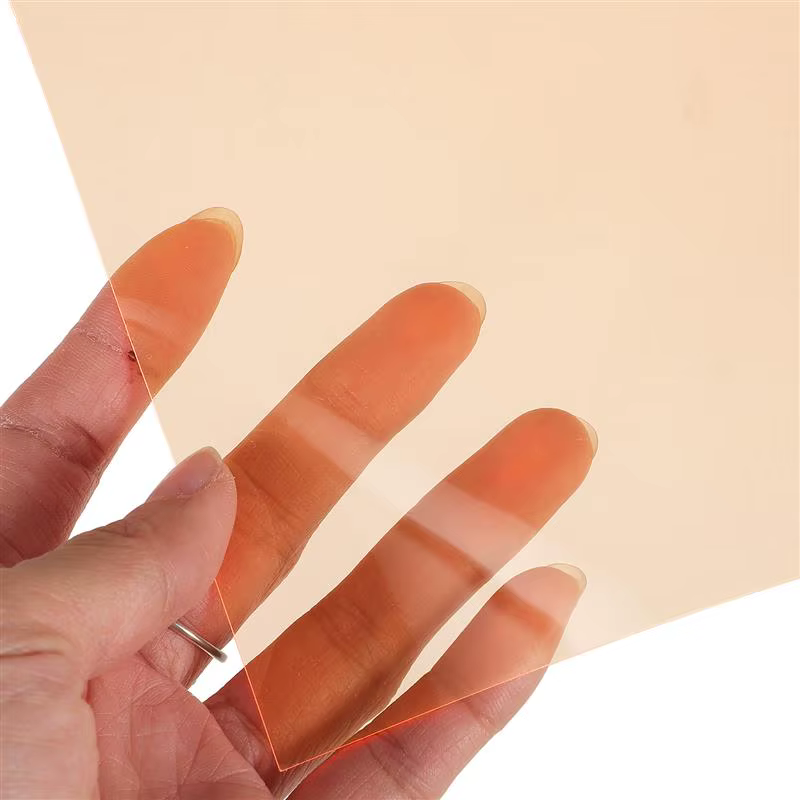 Feuille de diffuseur de lumière, 6 pièces, feuilles colorées de Gels de lumière, feuille filtrante p