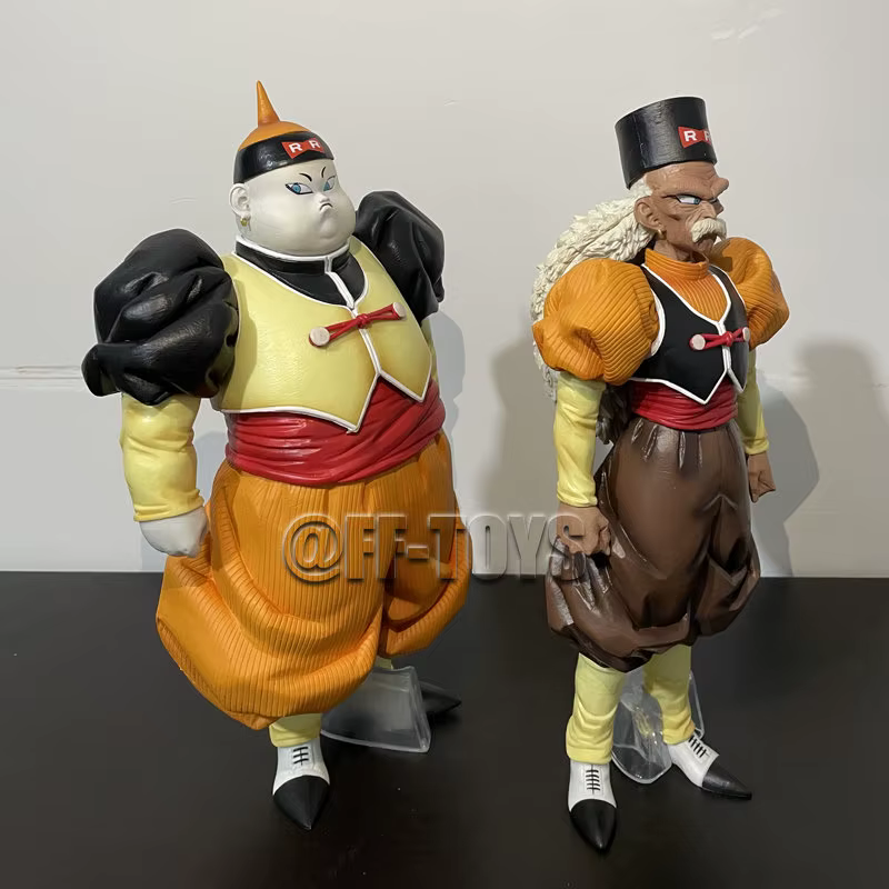 25CM Anime Dragon Ball Figure ANDROID 19 ANDROID 20 Dr.gero PVC figurines Collection modèle jouets p
