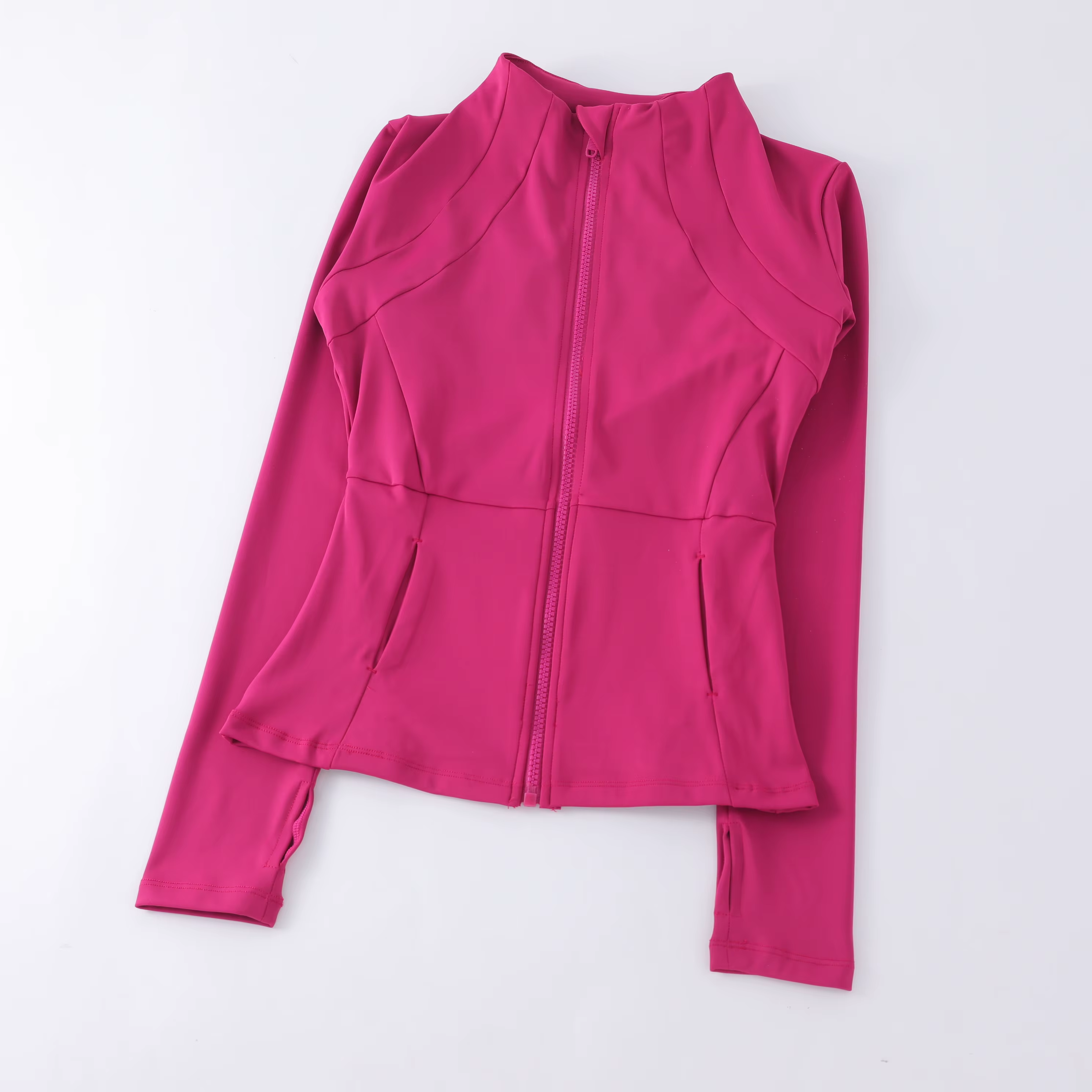 Vêtements de Yoga coupe-vent pour femmes, vêtements de sport, sweat-shirt à manches longues, vestes