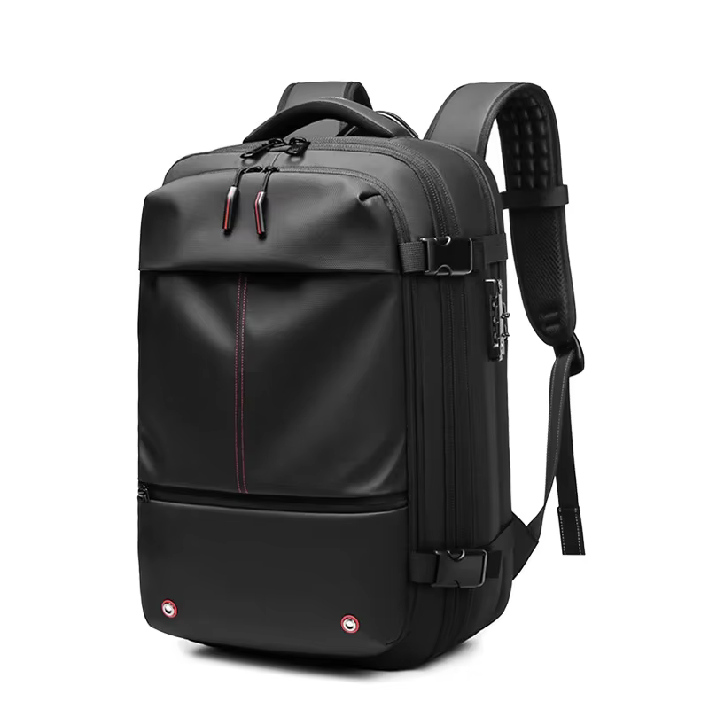 Sac à dos à compression sous vide pour ordinateur portable, sac à dos de voyage pour hommes, grande 