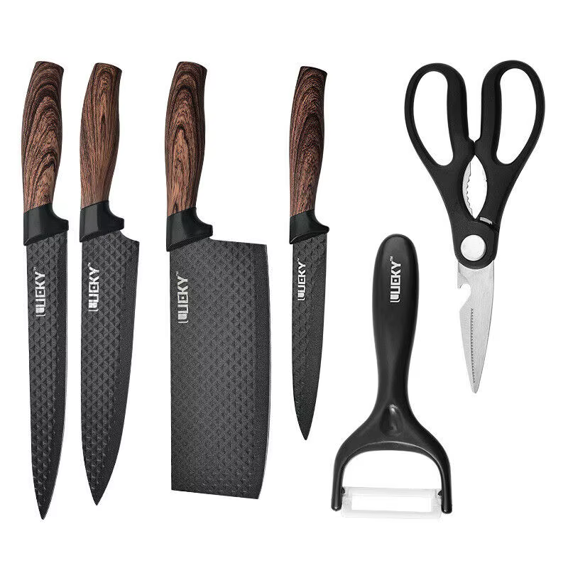 ZENG – ensemble de couteaux de cuisine, couteau de Chef tranchant en acier inoxydable, couperet, cis