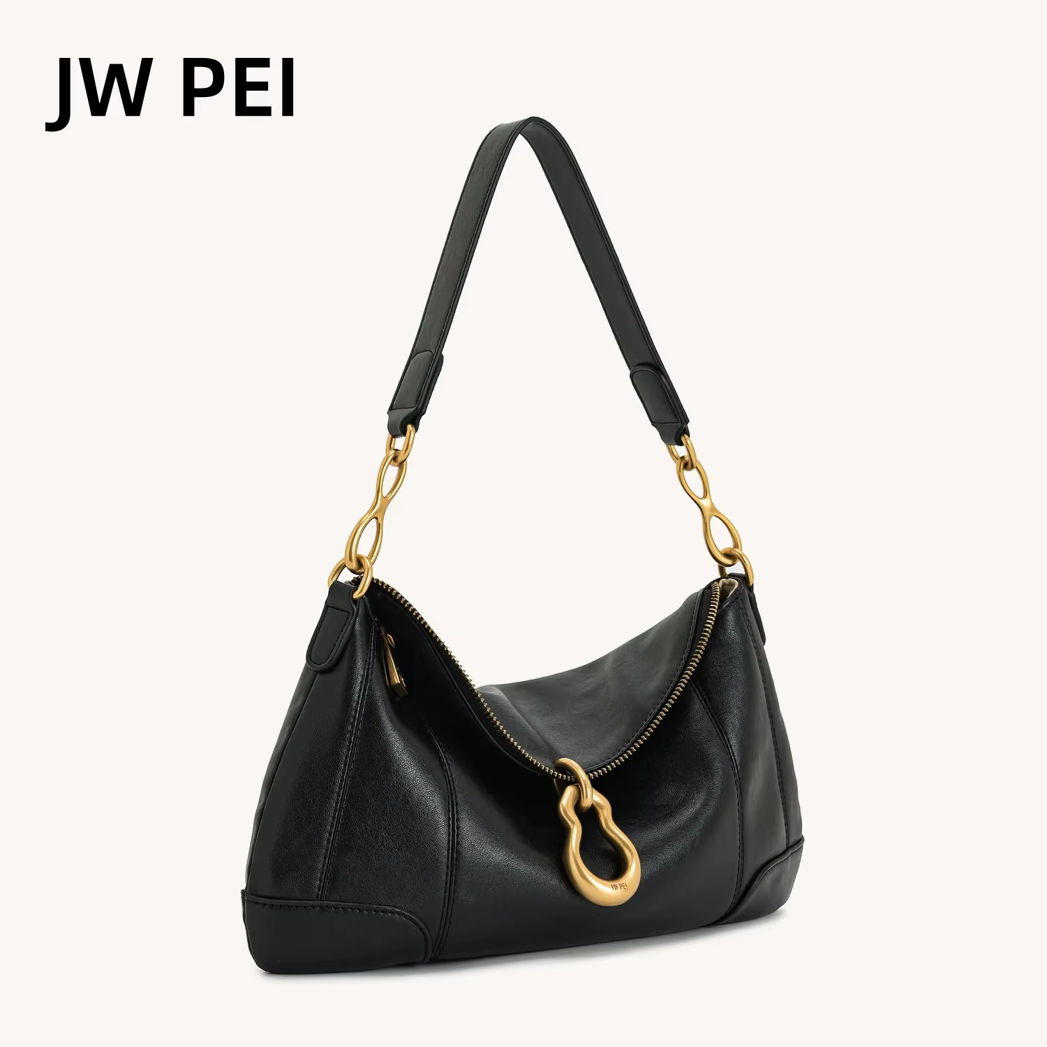 Sac à bandoulière décoratif en métal Jayla 2026JW PEI, sac à main de créateur pour femme