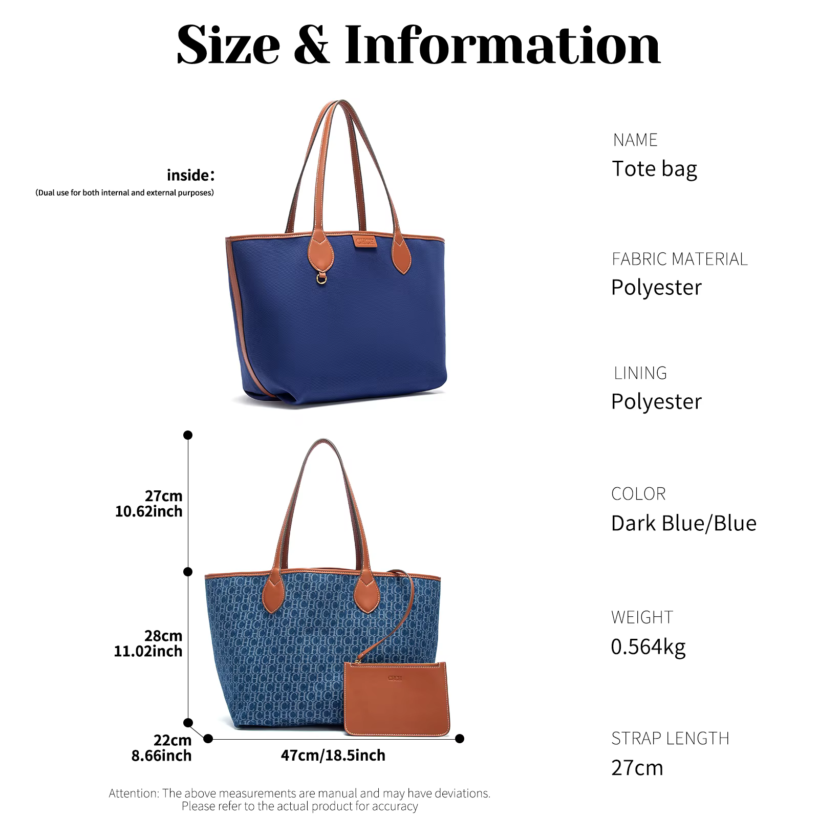 Sac fourre-tout classique de grande capacité pour femmes, sac à main de bureau à bandoulière unique,
