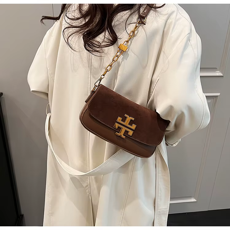 Nouveau sac à bandoulière carré vintage haut de gamme pour femme, sac à main polyvalent 2-en-1 avec 
