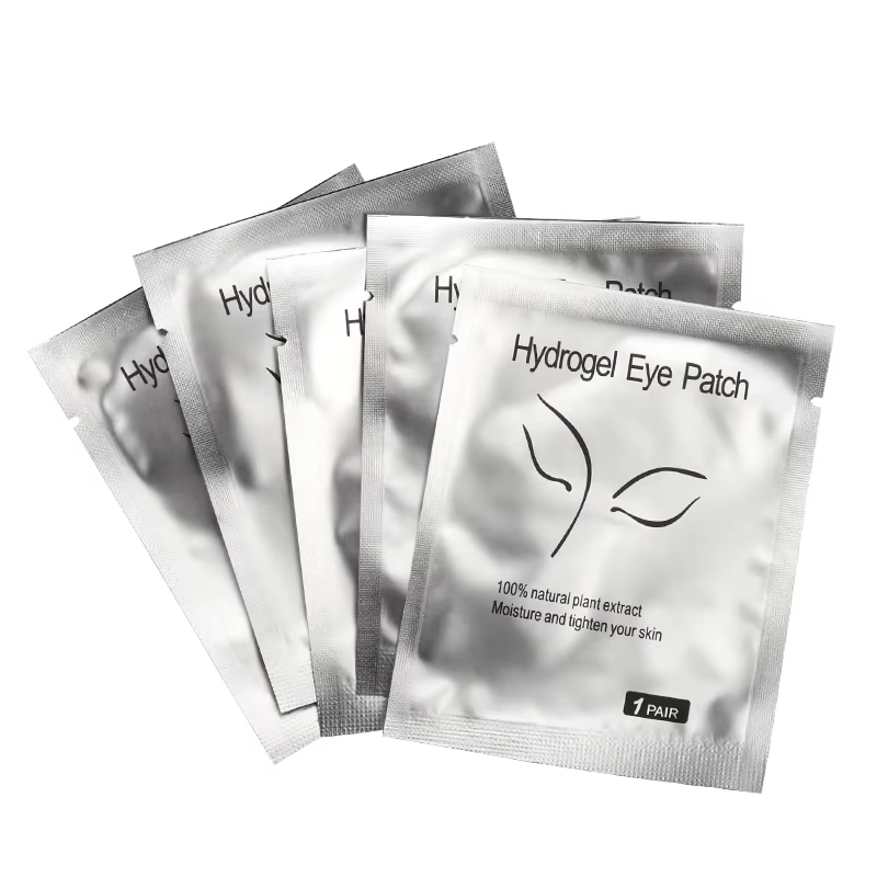 50 paires de patchs pour cils sous les yeux, coussinet d'isolation pour les yeux, élimine l'hydrogel