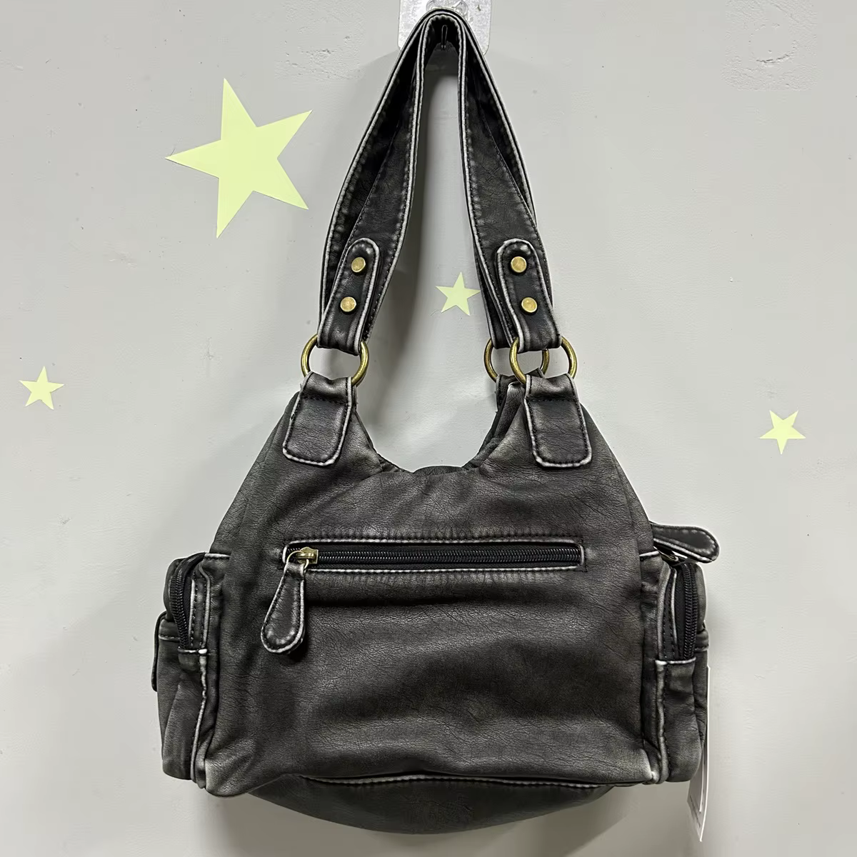 Sacs à main pour femmes, petit sac à bandoulière, fourre-tout souple, sacoche à la mode multi-poches