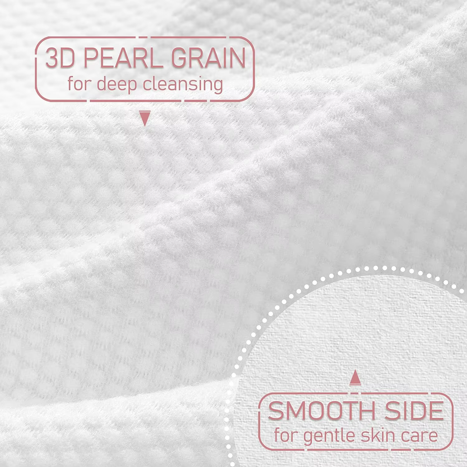 Serviette pour le visage jetable 100% coton, lingettes sèches biodégradables, 50 unités/boîte, servi