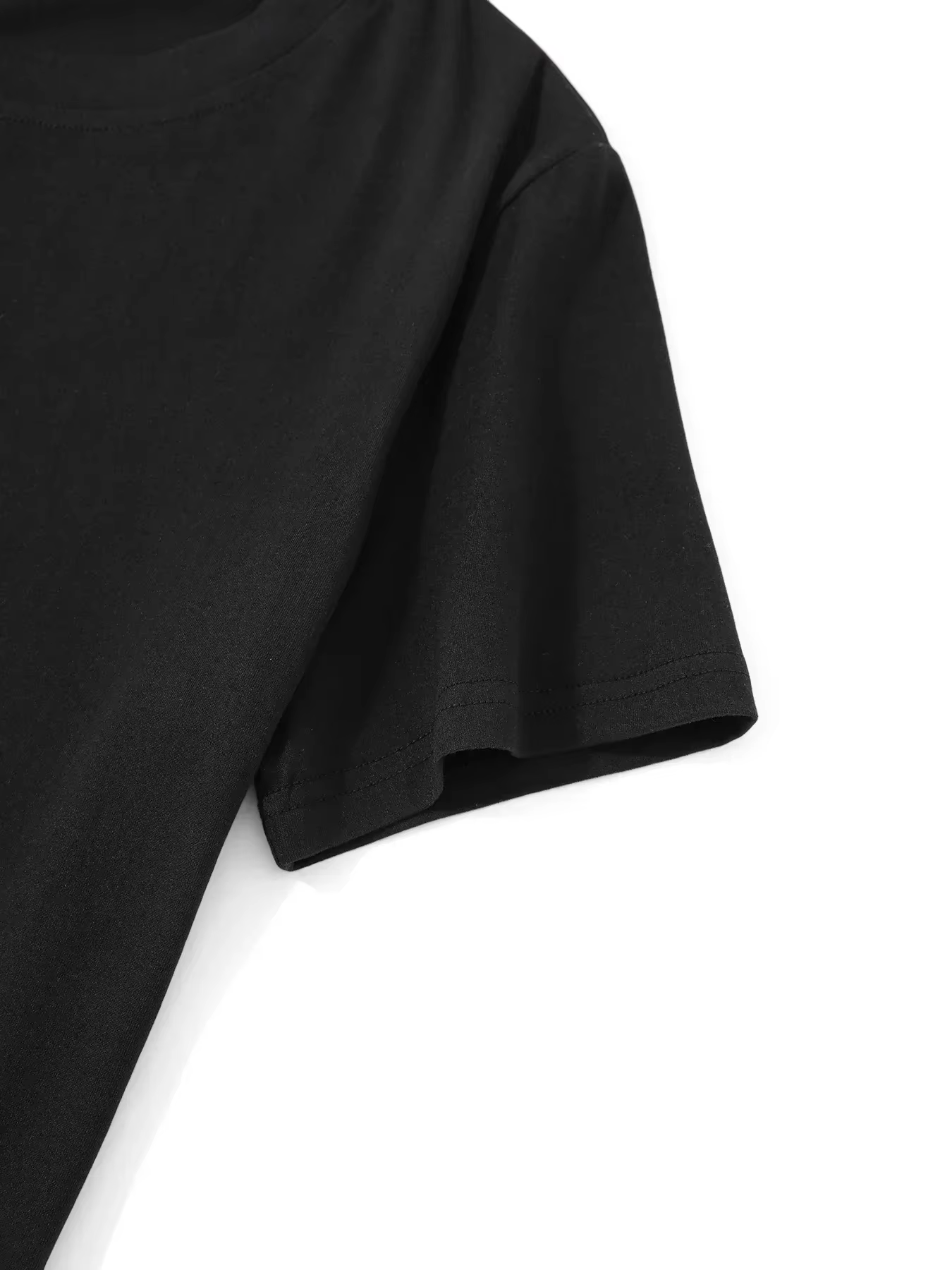 T-shirt pour femme à imprimé lettres, manches courtes, col rond, décontracté, pour l'été et le print