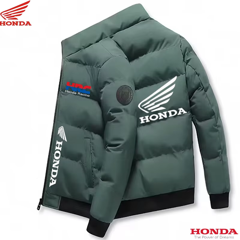 Honda veste en coton chaud décontracté hiver moto veste de sport hommes qualité extérieur veste épai