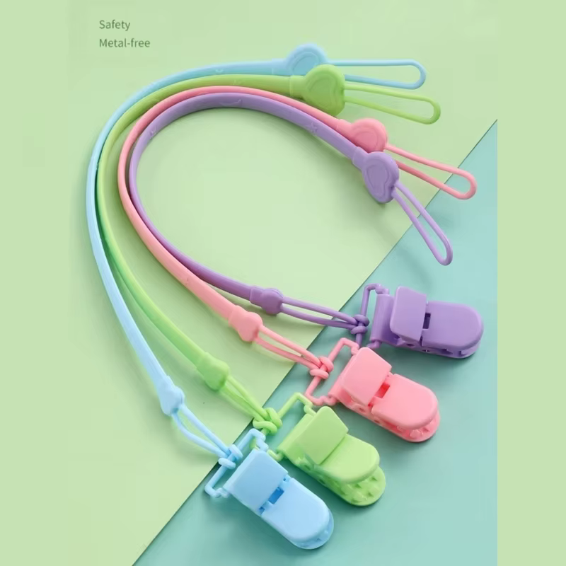 Attache-tétine en silicone JOFastened pour bébé, clip de dentition, nouveau-né TeWindsor, support de