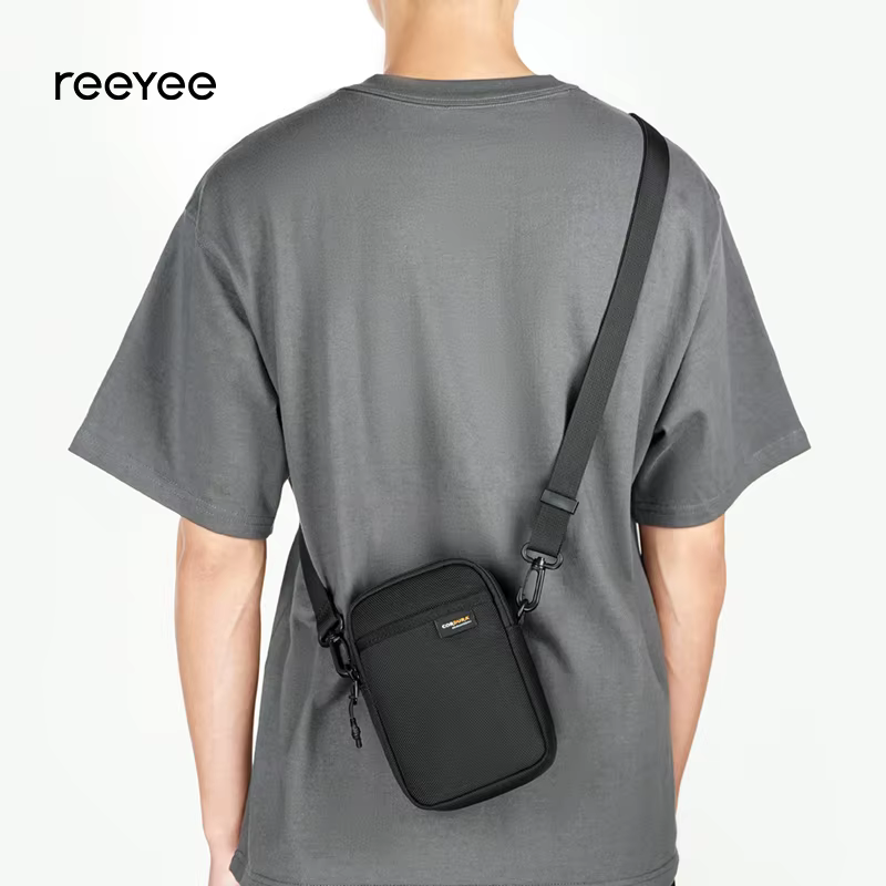 ReeYee Sac à bandoulière étanche pour téléphone, sac à bandoulière léger et compact de 1 L, sac à ma
