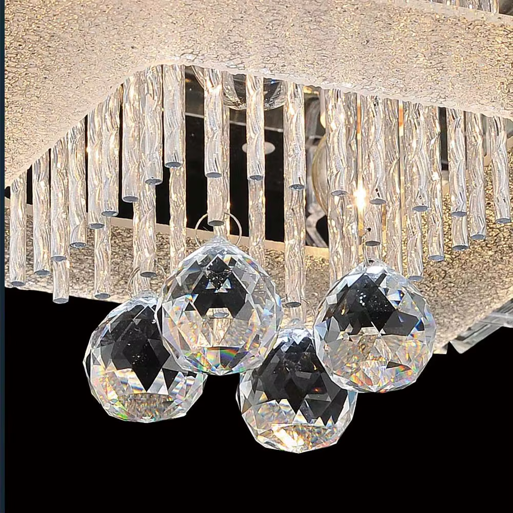 Boule de lustre en cristal K9 rouge/rose/noir/ambre, 15/20/30/40mm, pour suspendre des pendentifs de