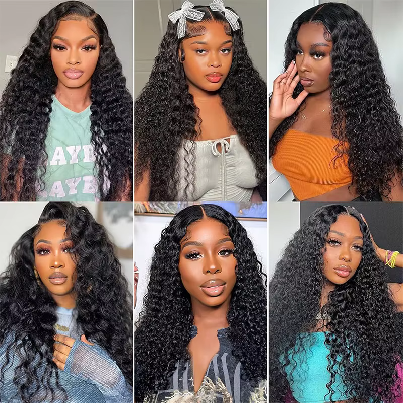 Perruque Lace Front Wig ondulée naturelle, cheveux bouclés, 13x6, pre-plucked, avec baby hair, pour 