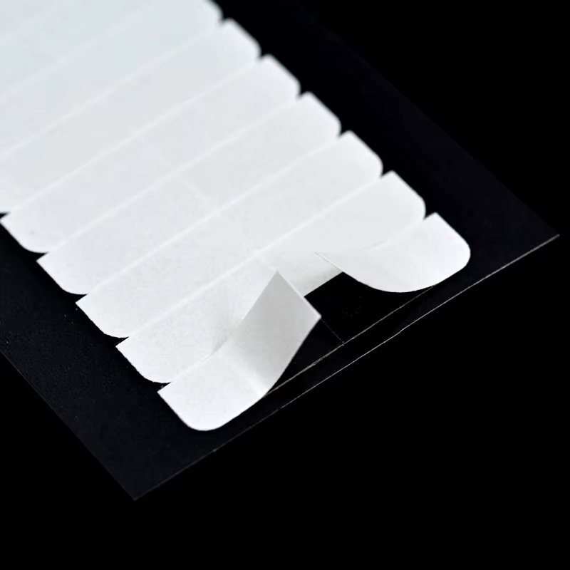 120 onglets/lots 10 feuilles 0.8 cm * 4 cm ruban adhésif blanc sans brillance ruban étanche pour ext