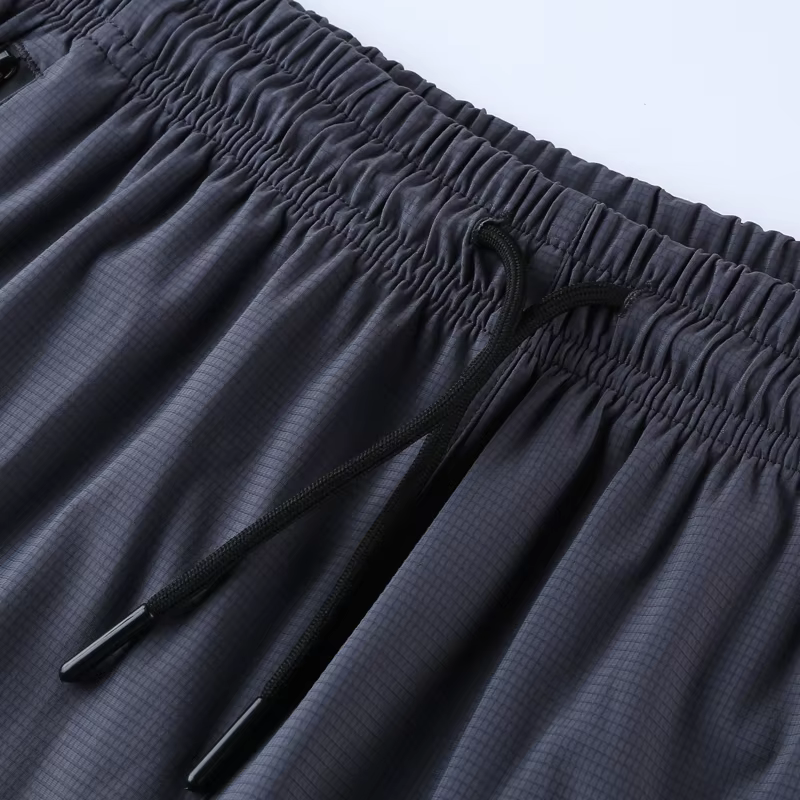 Short de sport à séchage rapide pour homme avec poches zippées, short d'entraînement de gym, short d