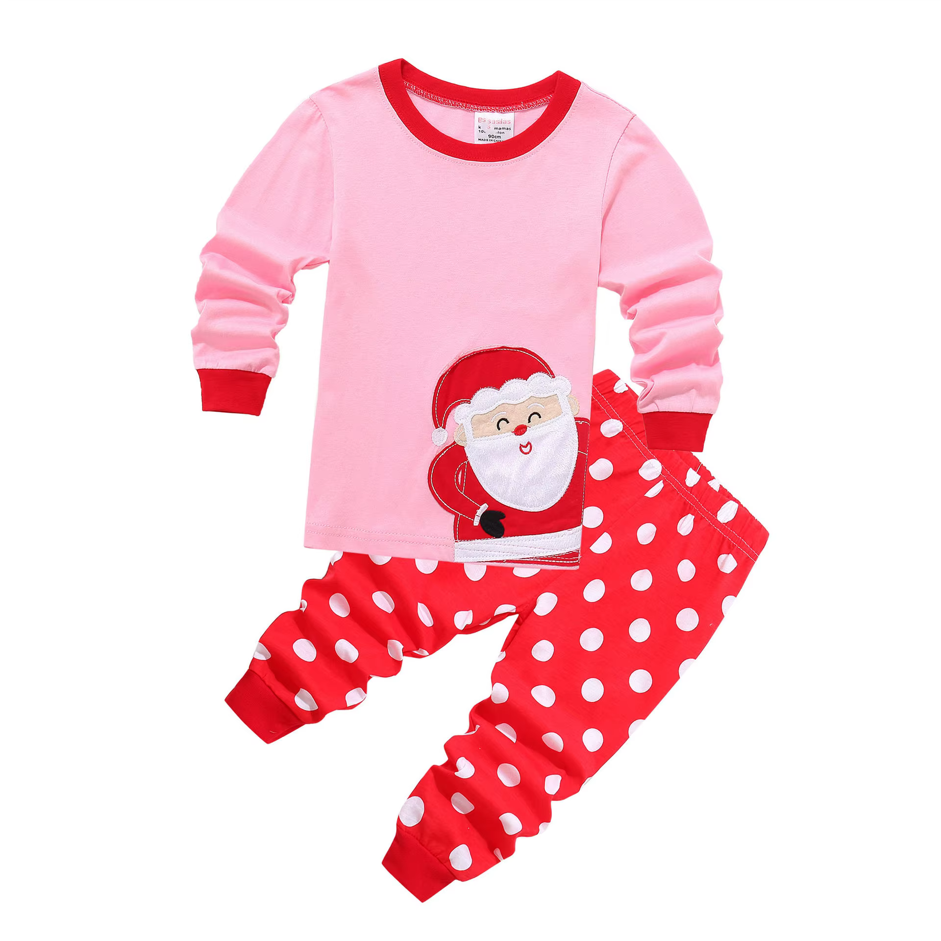 Ensembles de pyjamas de noël pour enfants, vêtements de détente en coton, hiver, garçons et filles,