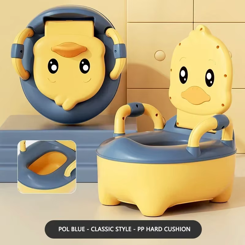 Pot de voyage pour enfants, pot de canard mignon pour intérieur et extérieur, produits pour enfants,