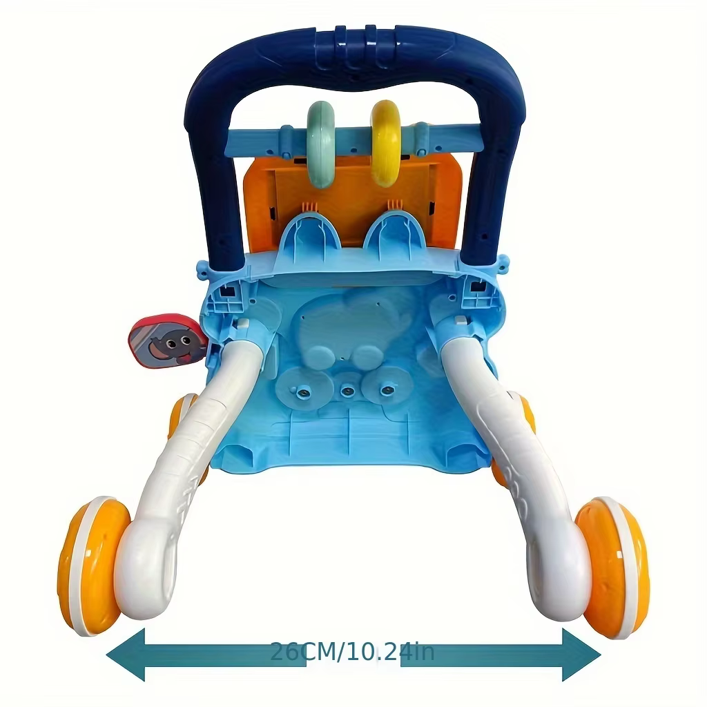 Trotteur pour bébé de 0 à 12 mois, chariot d'apprentissage éducatif précoce, roue de poussée, activi
