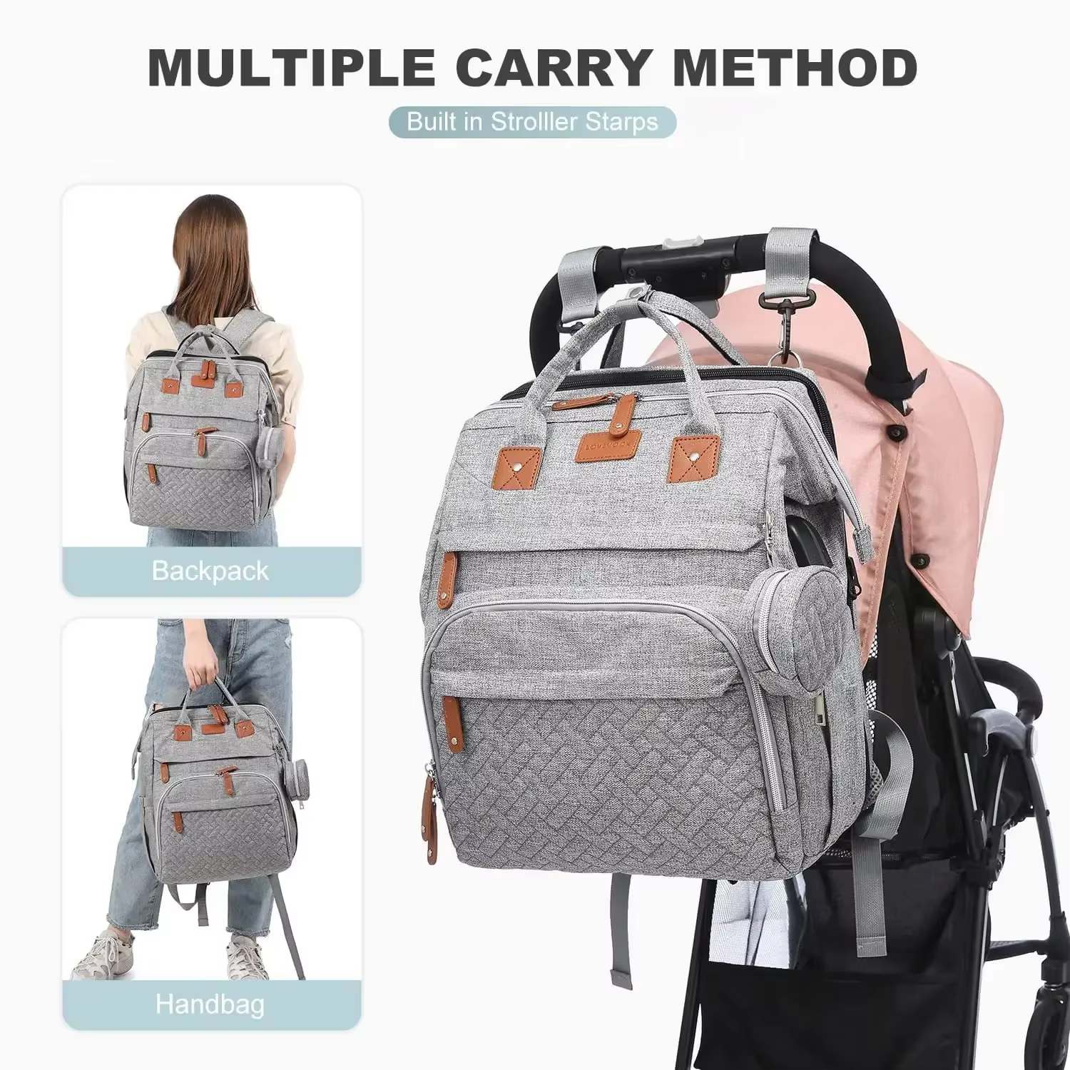 Nouveaux sacs à langer pour bébé, Station à langer Portable pour lit de bébé, couffin de voyage, ber