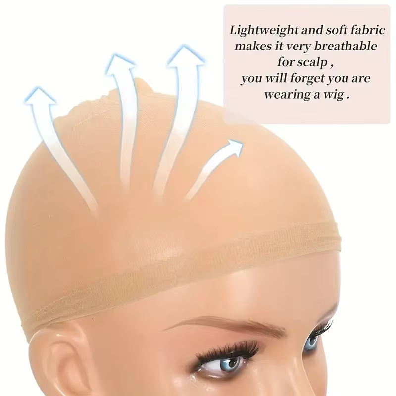 Bonnet de perruque HD pour femmes, bonnet de bas extensible Ultra-fin Invisible pour perruques Lace 