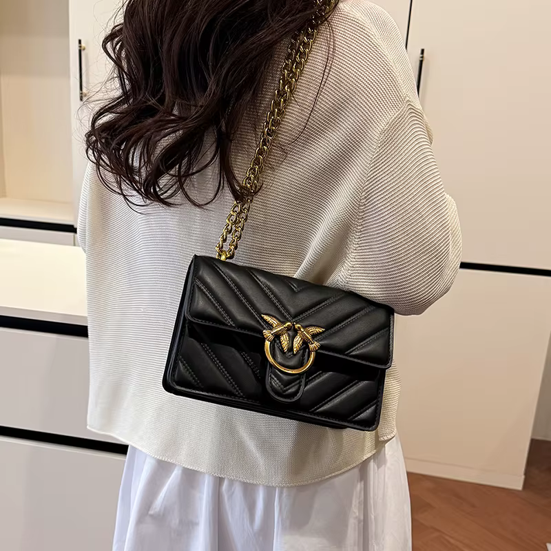 Sac à bandoulière en toile moderne pour femmes, matériau robuste, sangle réglable, adapté aux essent