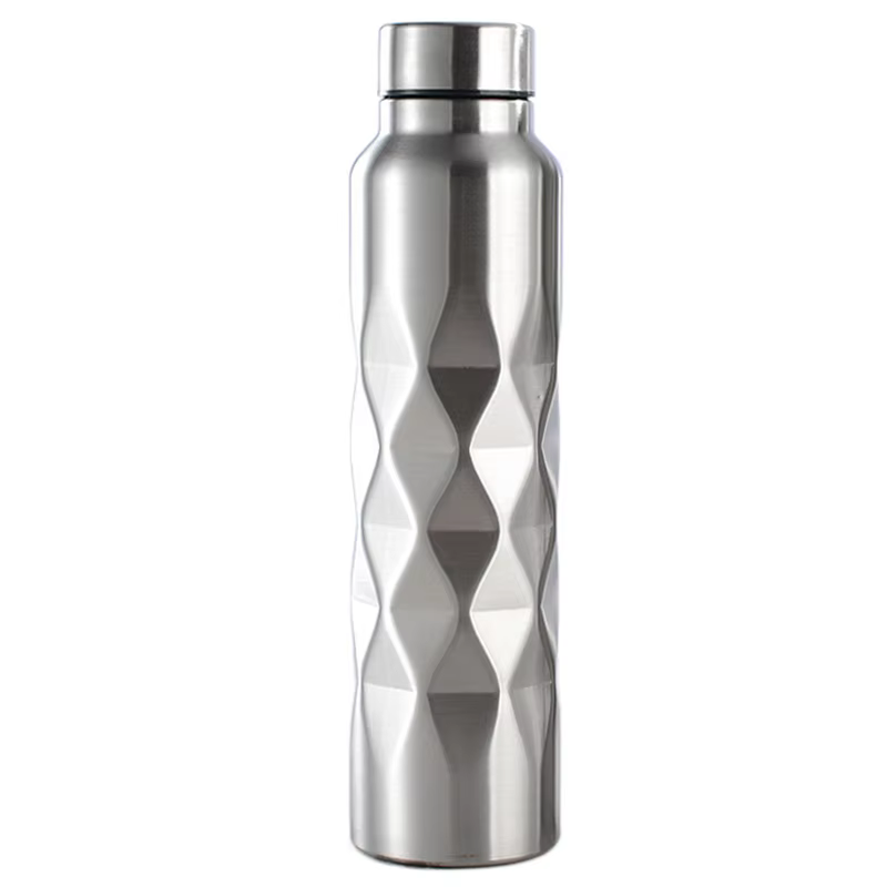 Bouteille d'eau en acier inoxydable à paroi unique, bouteille de bière portable, clic de cola HI, sa