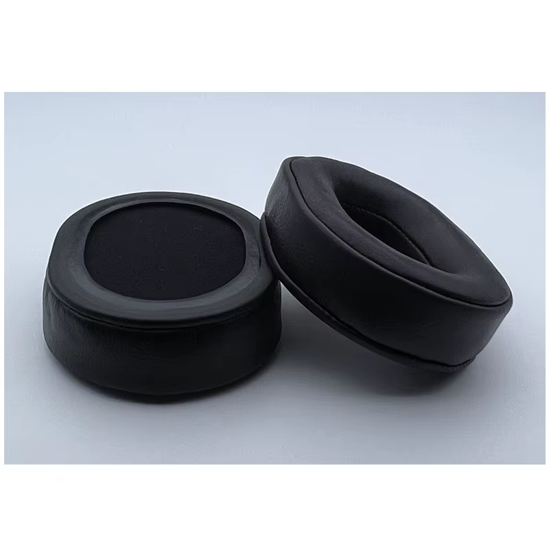 Coussinets d'oreille ovales en peau de mouton, 100x80mm, 110x90mm, 90x70mm, AKG, ATH, M50X, HyperX, 