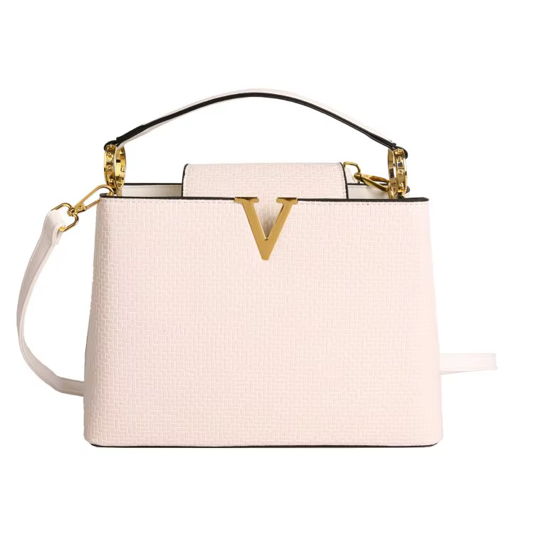 Sac à langer en cuir élégant et décontracté pour femme, grande capacité, texturé, inspiré des créate