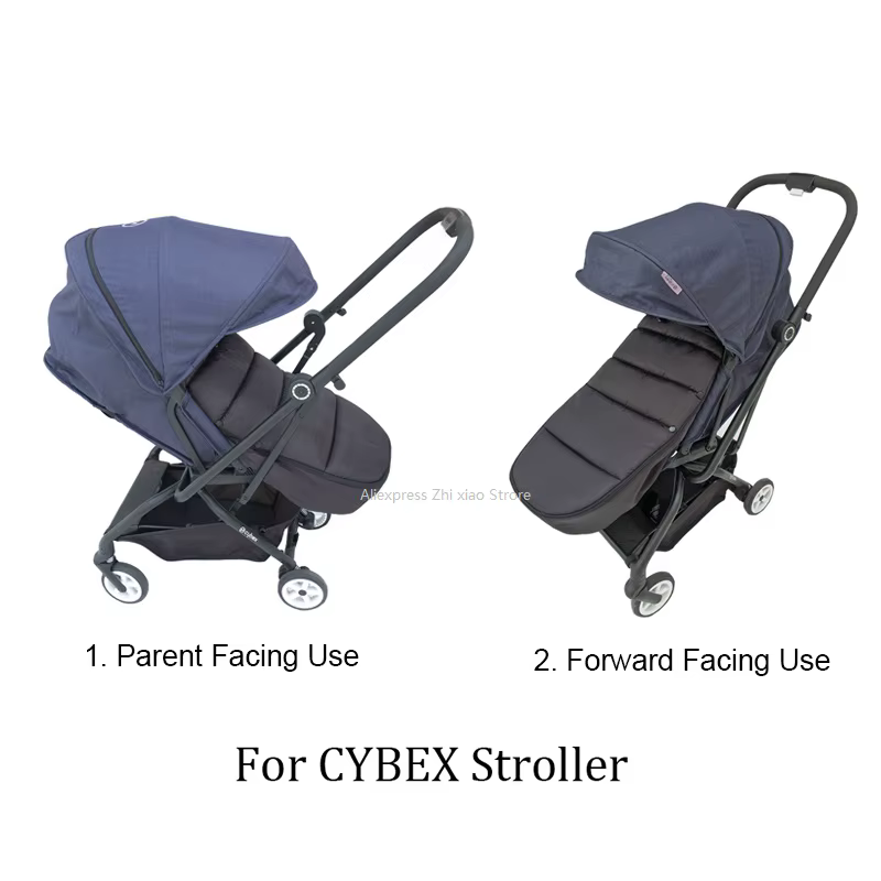 Accessoires de poussette pour bébé, couvre-pied chaud pour Cybex Eezy Twist, chancelière d'hiver pou
