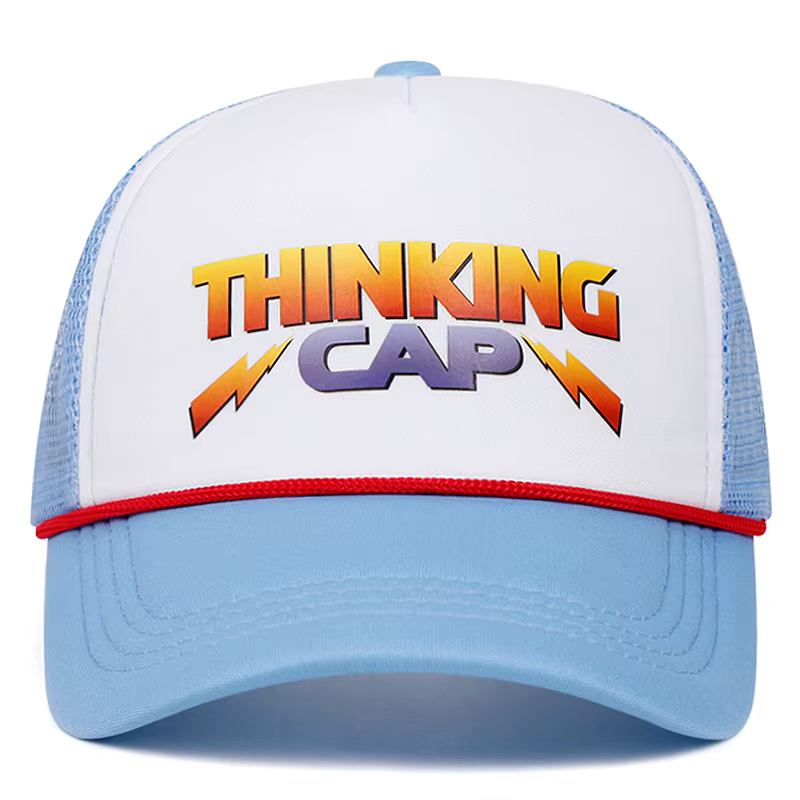 Casquette de baseball en maille respirante pour femmes et hommes, casquette de baseball brodée en ép