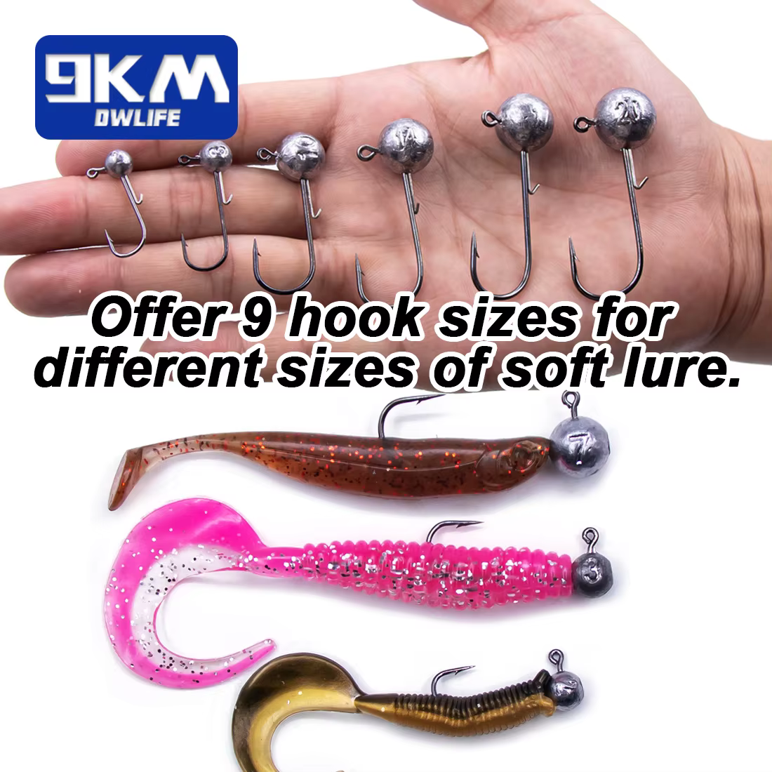 Ned Rig Jig Hook 5 ~ 20 pièces leurres souples appâts ver leurre crochet de pêche pêche en eau douce