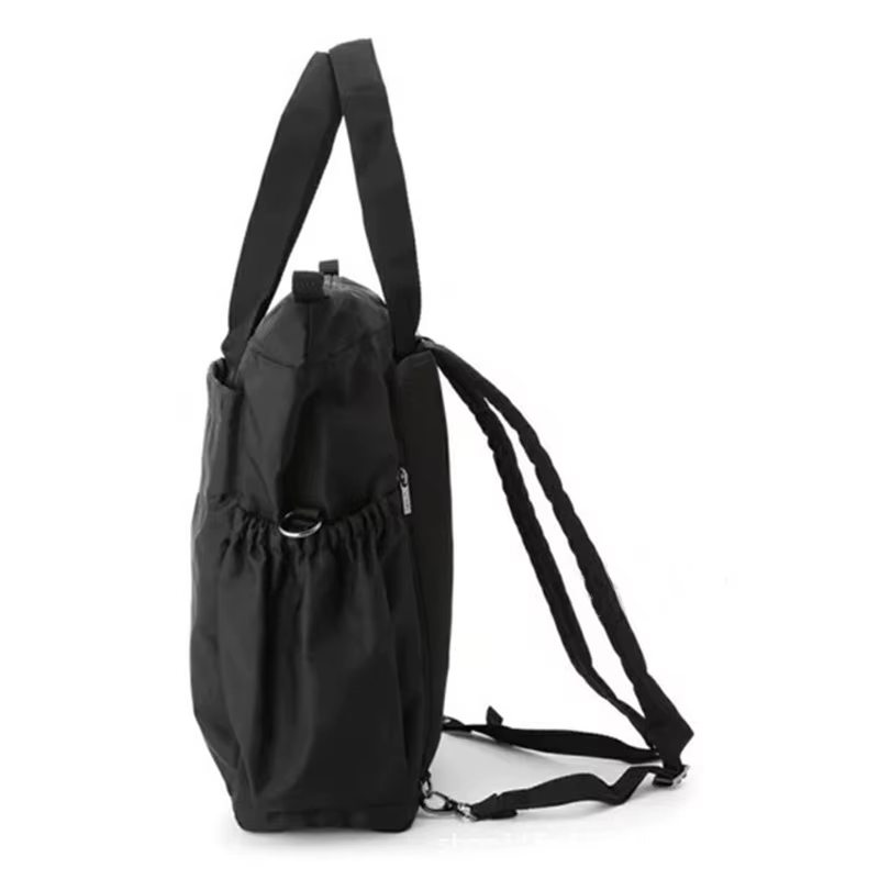Sac à bandoulière de grande capacité avec plusieurs poches, sac à bandoulière décontracté unisexe, s