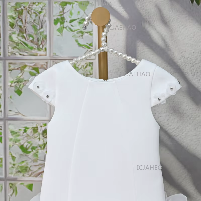 Nouvelle Robe de Princesse en Coton à Couche d'Air pour Filles 2026 – Tenue Élégante pour Enfants, I