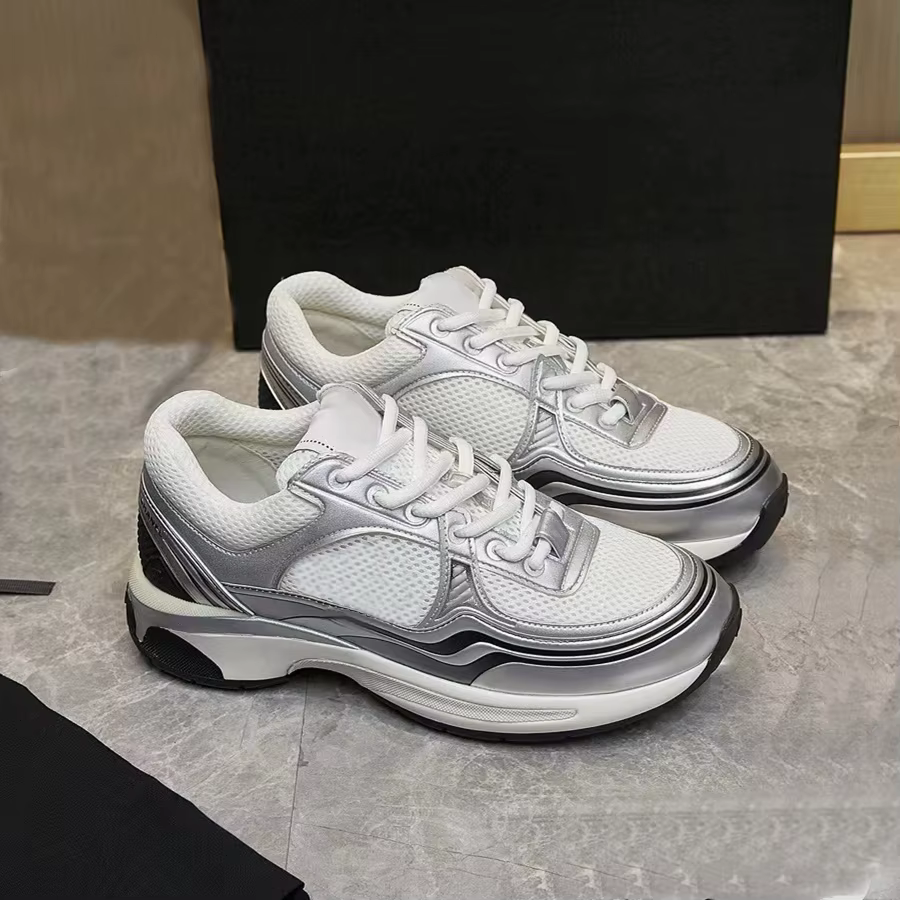 Chaussures décontractées à semelle épaisse 2026 pour femmes, en daim multicolore, à lacets, pour la 