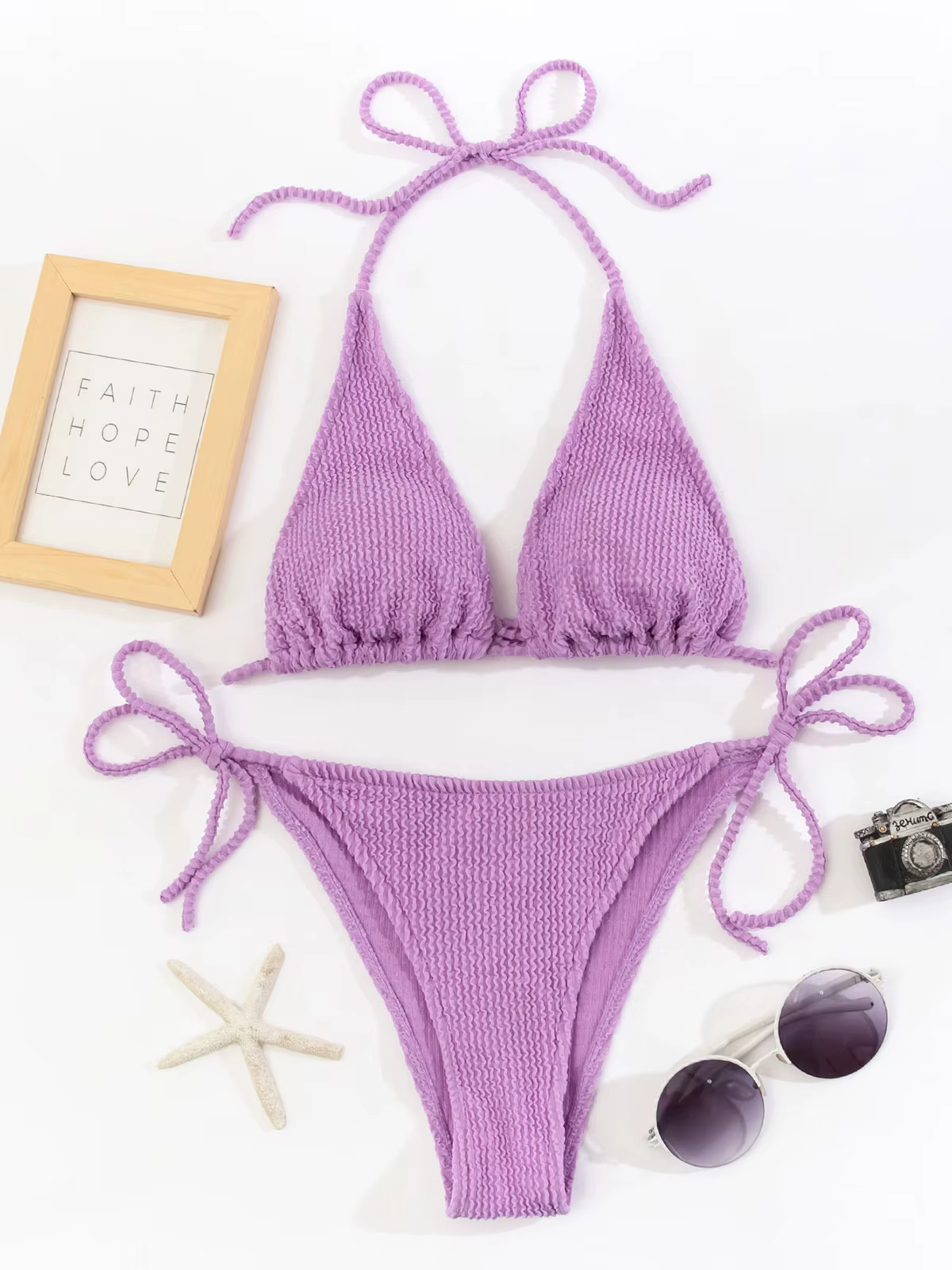Maillot de bain sexy pour femmes, nouvelle mode, bikini solide, push-up, ensemble brésilien, vêtemen