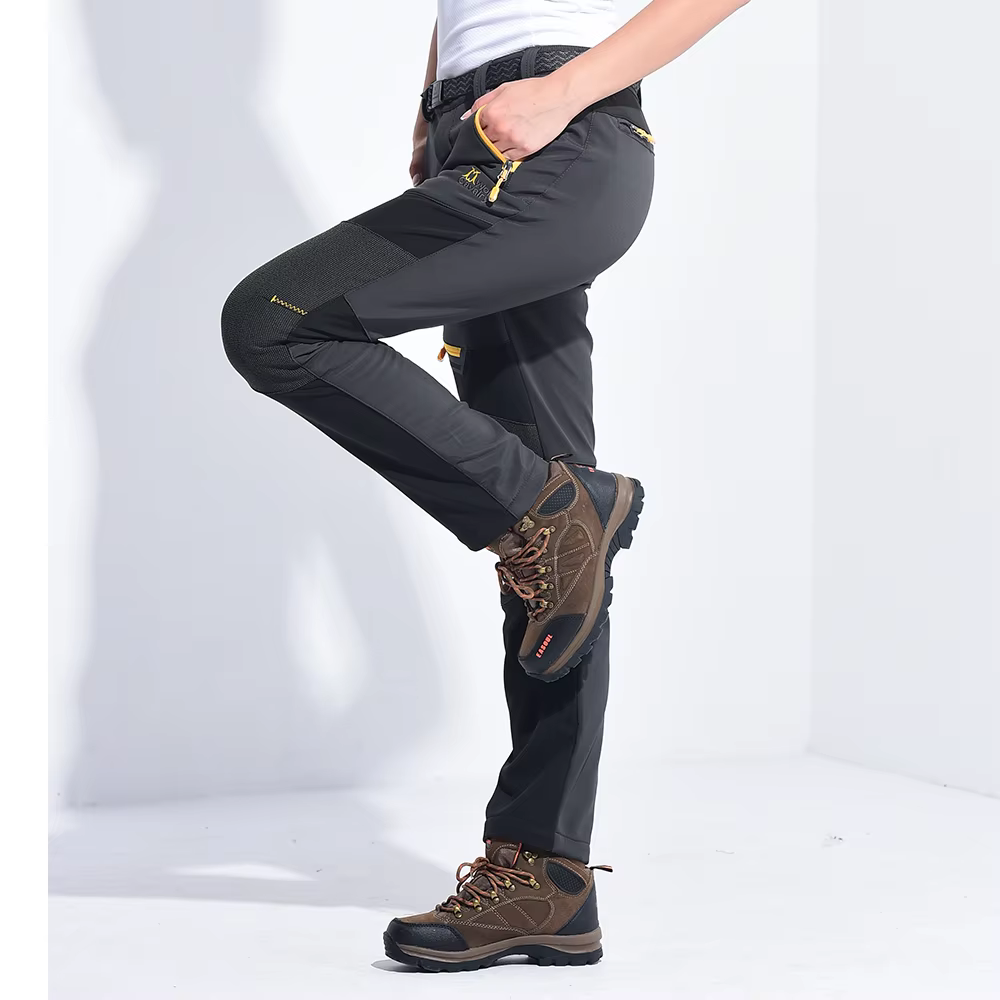 Pantalon d'hiver en polaire épaisse et chaude pour femme, imperméable, randonnée, Trekking, Camping,
