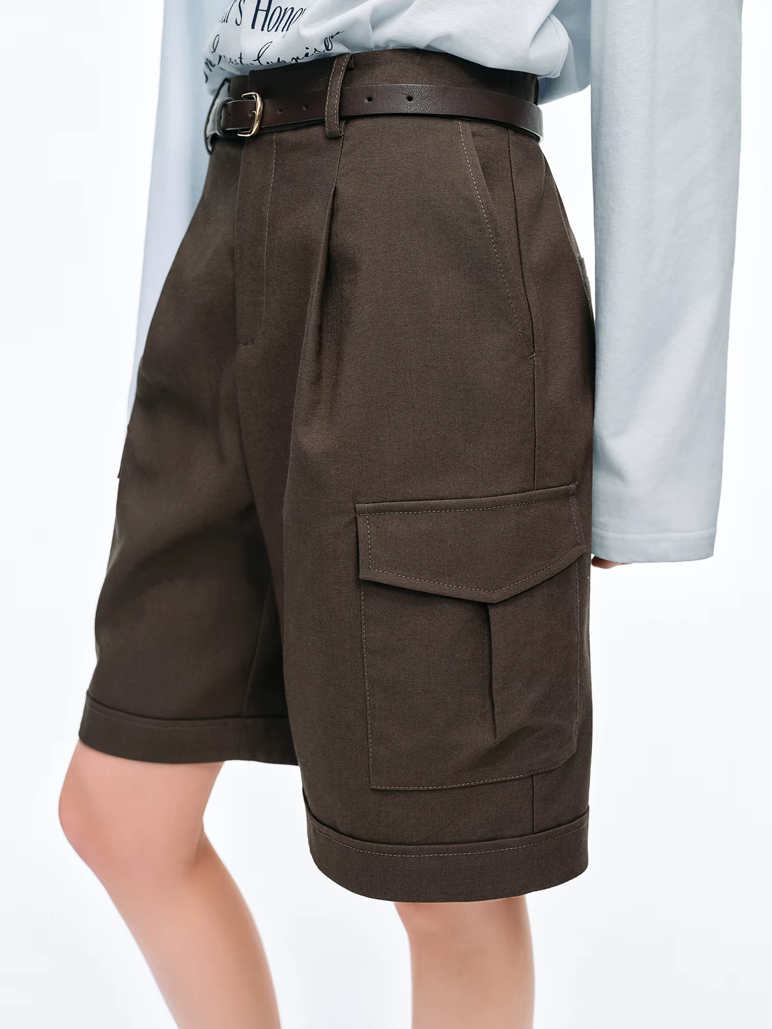 Pantalon Capri et Short Décontracté Ample DUSHU pour Femme, Style Montagne, Collection Printemps/Été