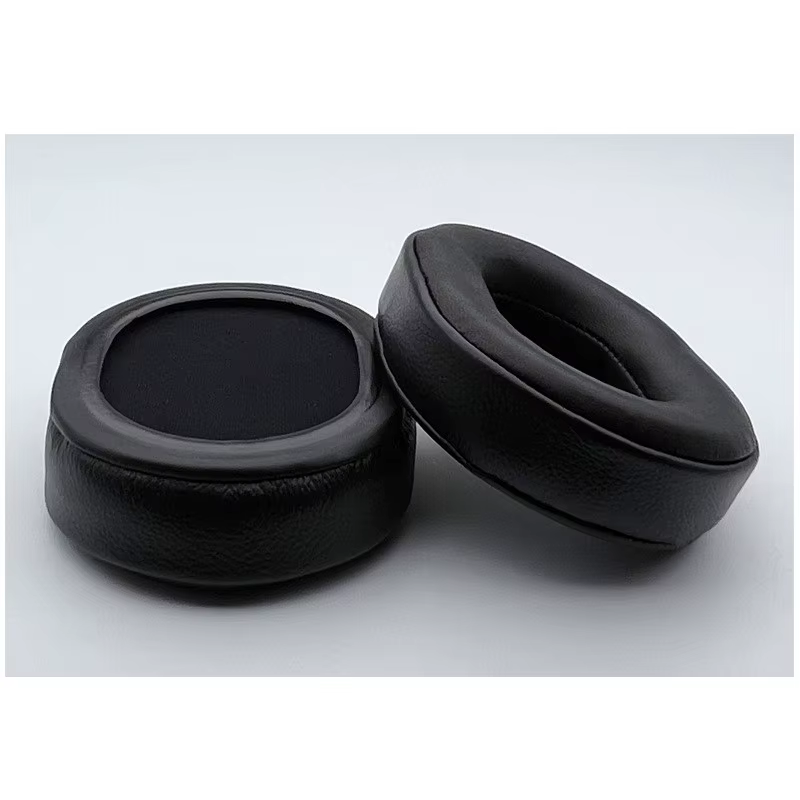 Coussinets d'oreille ovales en peau de mouton, 100x80mm, 110x90mm, 90x70mm, AKG, ATH, M50X, HyperX, 