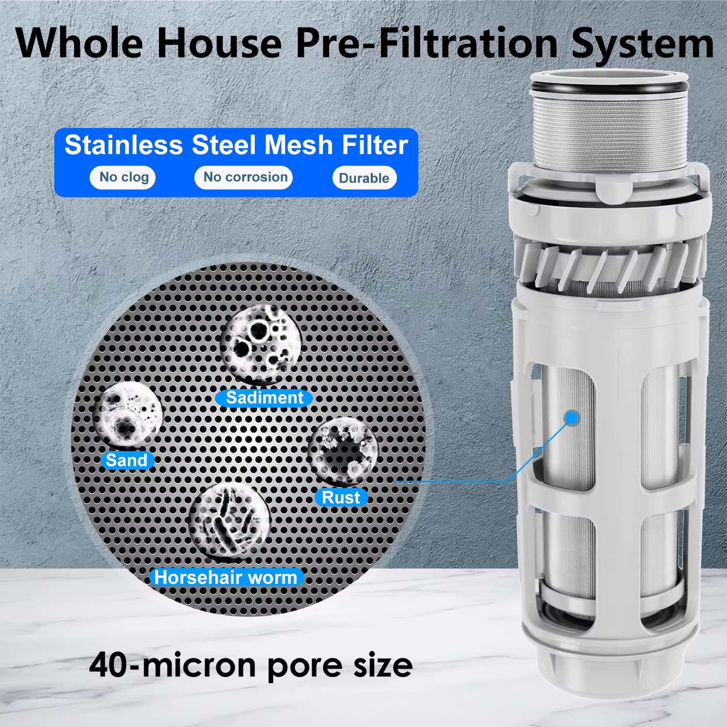 ALTHY PRE-AUTO2 – préfiltre de lavage à contre-courant à rinçage automatique, filtre à eau pour sédi