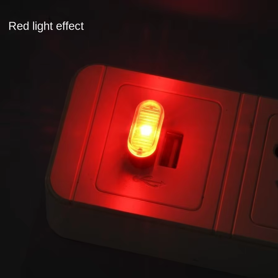 USB voiture Mini LED lumières d'ambiance intérieur de voiture néon lampe décorative éclairage de sec
