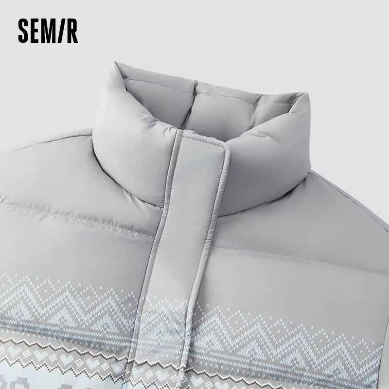 Semir doudoune femmes hiver imperméable à l'huile anti-taches 80% vers le bas en vrac 2025 nouveau d