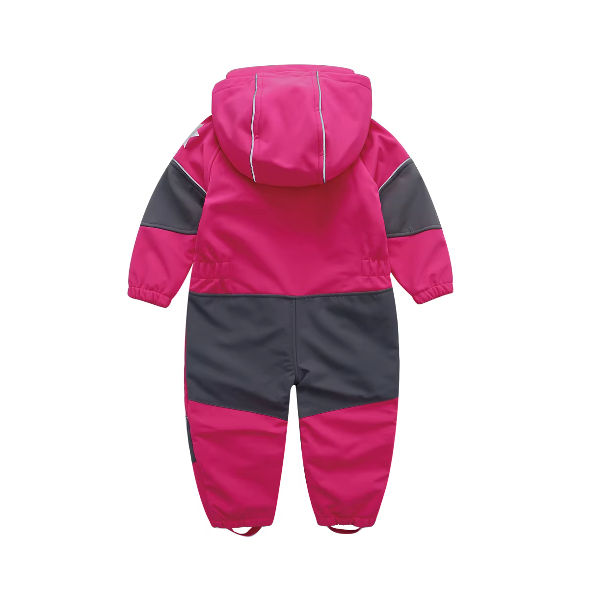 NEYKING-Salopette à capuche pour enfants, salopette softshell pour salle de bain, extérieur, barbote