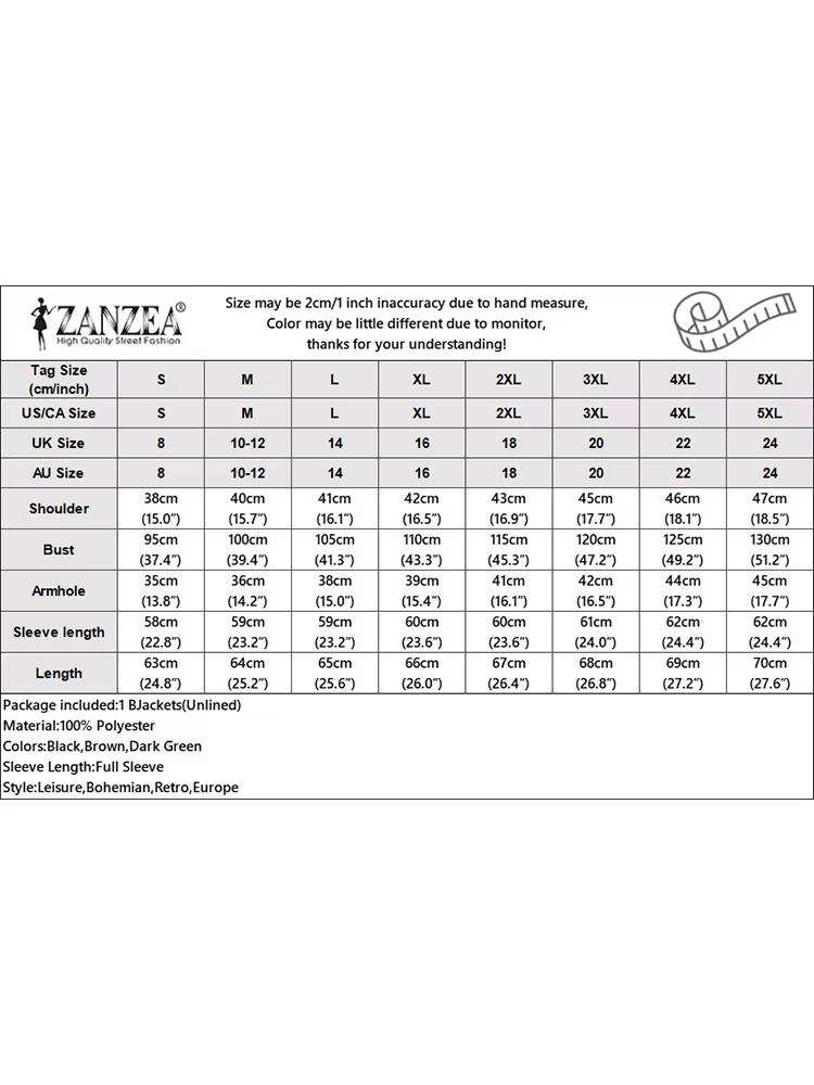 ZANZEA mode automne à manches longues solide coupe ajustée manteaux Vintage femmes vestes de travail