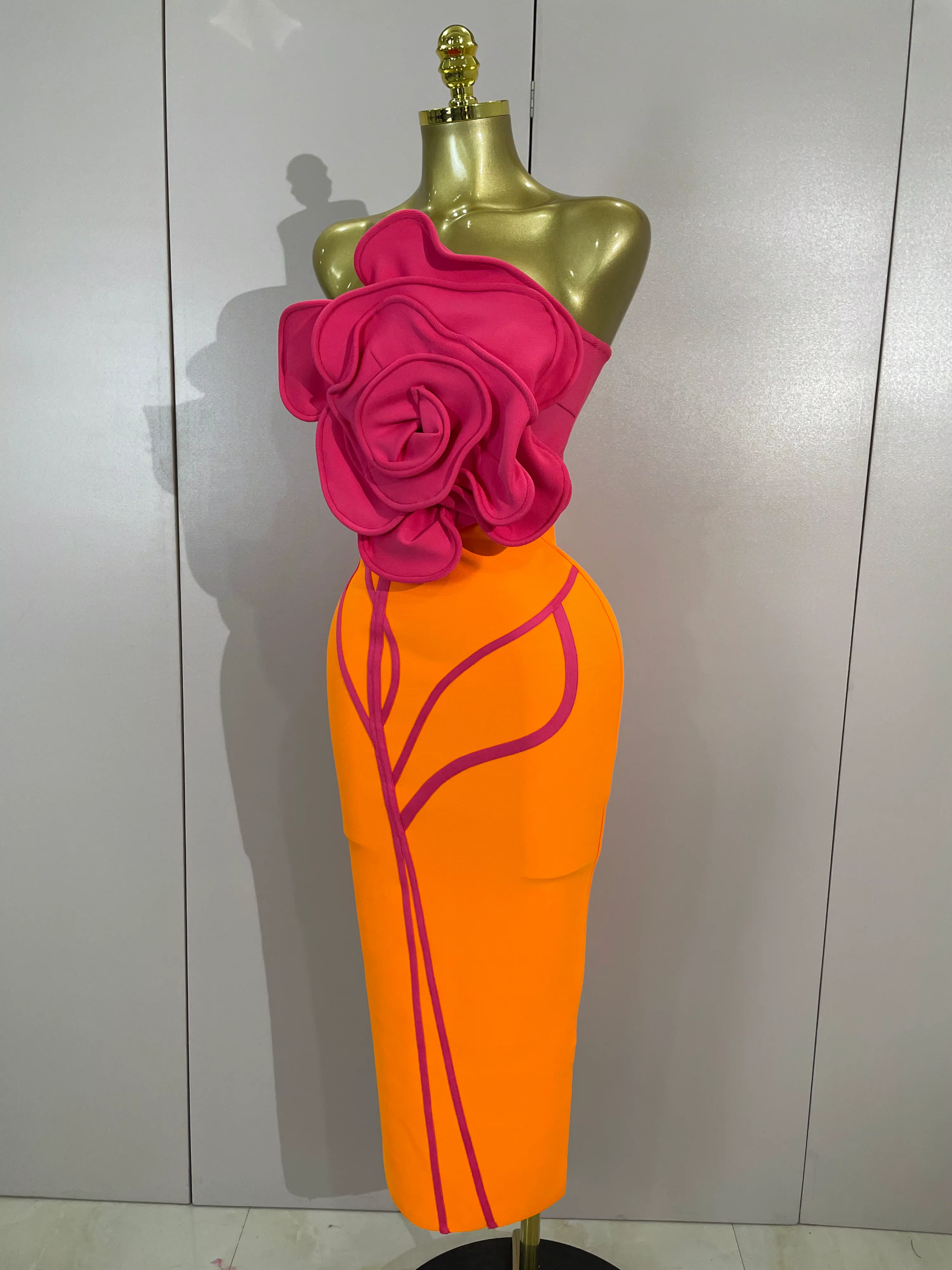 Robe longue de soirée élégante et luxueuse pour femme, style célébrité, pour club, fête, anniversair