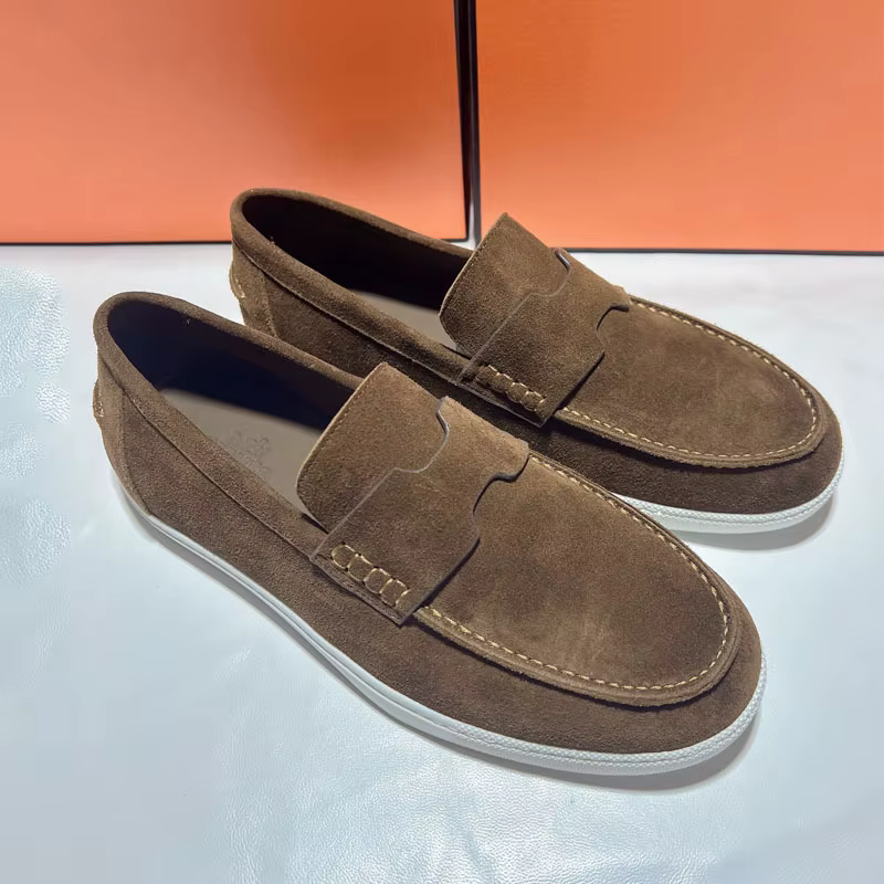 Nouveaux Mocassins Décontractés pour Hommes, Chaussures à Enfiler Polyvalentes et Faciles à Porter p