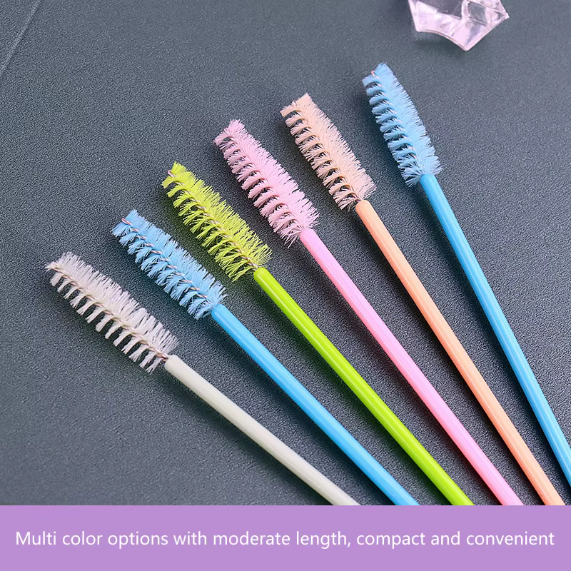 Brosses à cils, pinceaux de maquillage, baguettes de mascara, applicateur, Végét, cils, brosse cosmé