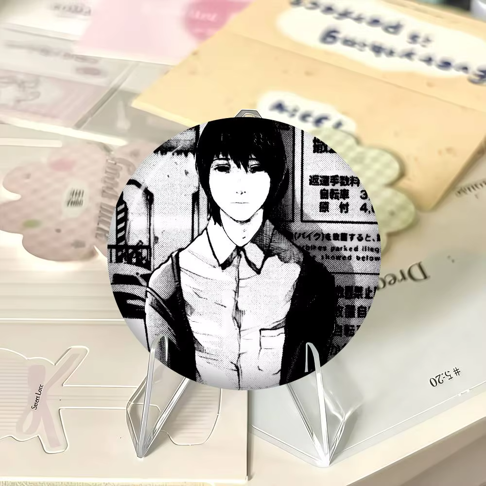 Broches créatives en fer blanc Anime Goodnight Punpun, badges à bouton souple, icônes animales, acce