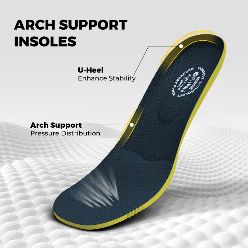 FitVille Chaussures de marche pour hommes à coupe large, respirantes, légères, avec absorption des c
